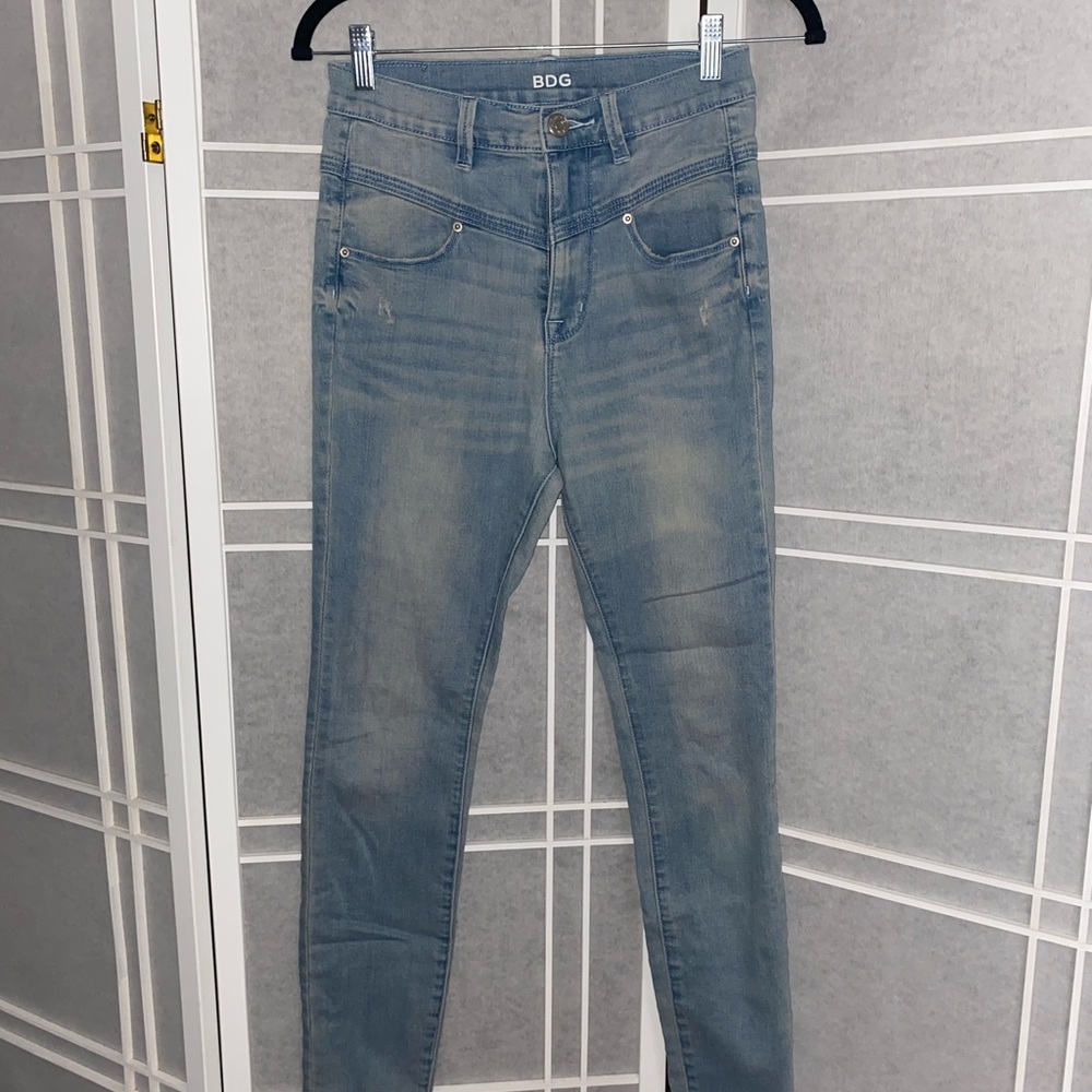 Urban outfitters bdg high waist skinny jeans 27